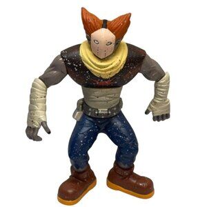 Vintage Manley Toy Quest Stretch'em X Ross Check Character Toy Figure
